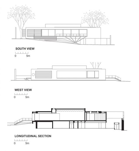 Santa Amaro House by Isay Weinfeld Longitudinal Section Architecture, Things To Improve Your Life, Section Architecture, Longitudinal Section, Ways To Improve Your Life, Company Quotes, Architectural Section, Moving Company, Guest Suite