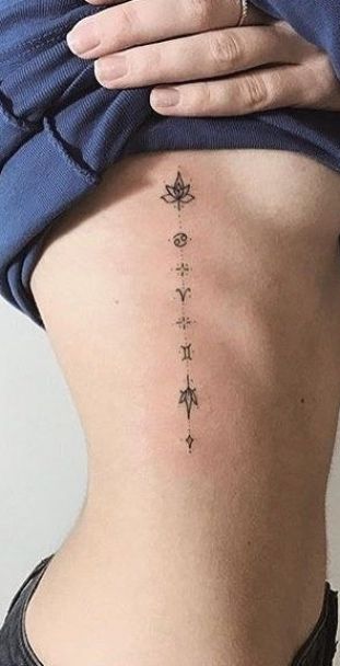 Arrow Tattoo Ribs, Small Tattoos For Women, Small Girl Tattoos, Disney Tattoo, Tattoo Girls, Arrow Tattoo, Poke Tattoo, Arrow Tattoos, Side Tattoos