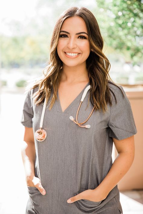 Headshots For Doctors, Nursing Graduation Pictures Stethoscope, Professional Nurse Photoshoot, Nursing School Headshots, Nurse Branding Photos, Nurse Headshots Women, Professional Nursing Pictures, Nurse Photo Shoot Picture Ideas, Aesthetic Nurse Headshots