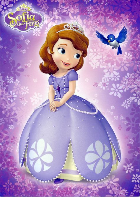 Sofia the First Postcard from Alžběta in Chomutov, Czech Republic Sofia The First Characters, Sofia Cake, Princess Sofia Party, Sofia The First Birthday Party, Princesa Sophia, Tangled Birthday Party, Easy Party Favor, Disney Princess Sofia, Princess Sofia The First