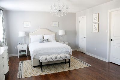 AM Dolce Vita: Master Bedroom Trendy Living Rooms, Classic Bedroom, Bedroom Paint Colors, Trendy Bedroom, Gray Bedroom, Living Room White, Bedroom Refresh, Bedroom Paint, Living Room Colors