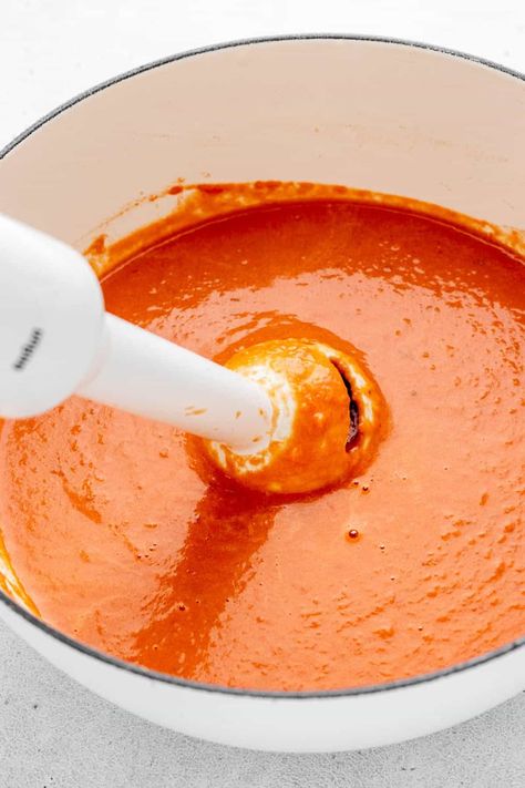 Tomato Soup Made With Tomato Sauce, Tomato Soup From Pasta Sauce, Homemade Tomato Soup From Canned Tomatoes, Can Diced Tomatoes Recipes, Tomato Soup From Canned Diced Tomatoes, 3 Ingredient Tomato Soup, Recipes Using Canned Tomatoes, Can Tomatoes Recipes, Cottage Cheese Tomato Soup