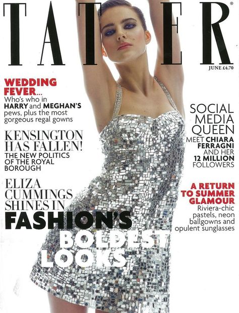 Tatler Magazine, Riviera Chic, Celebrity Photographers, June Wedding, Cover Girl, Harry And Meghan, Magazine Covers, The Arts, Meghan Markle