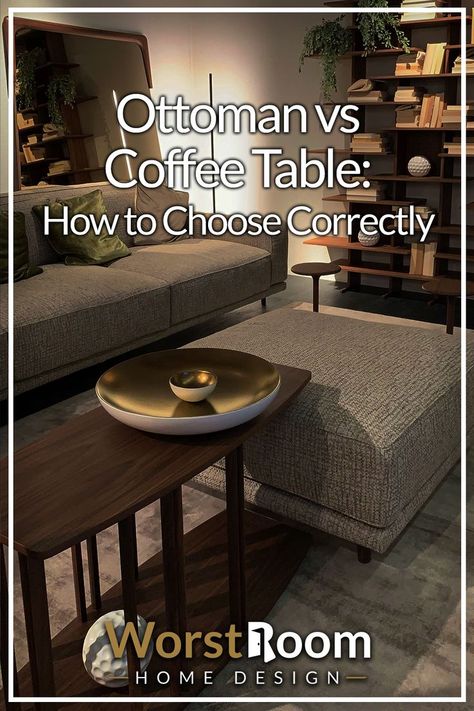 Ottoman vs Coffee Table: How to Choose Correctly Multiple Coffee Tables In Living Room, Ottoman Or Coffee Table, Ottoman With Pillows Against Wall, Both Ottoman And Coffee Table In Living Room, Coffee Tables With Ottomans Underneath, Living Room With Ottoman And Coffee Table, Sofa With Ottoman And Coffee Table, Couch With Two Ottomans, Ottoman Coffee Table Ideas