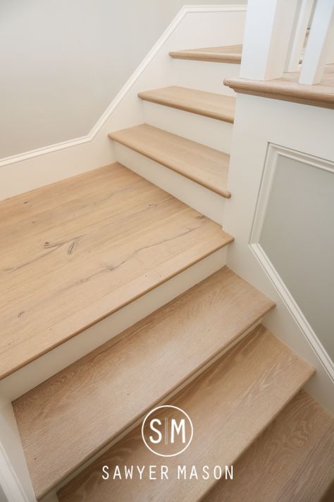 Home renovation Interior Design Wood Basement Stairs, Bathroom Flooring Color Ideas, Lvp Flooring Next To Hardwood, Wide Oak Plank Flooring, Engineered Wood Stairs, Diy Lvp Flooring, Vinyl Floor Stairs, Coastal Vinyl Plank Flooring, Living Room Paint Color Ideas With Light Wood Floors