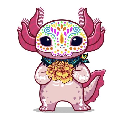 Alebrije Drawing, Alebrijes Drawing, Alebrijes Art, Mexican Axolotl, Mexican Drawings, Mexico Drawing, Mexican Culture Art, Aztec Art, Arte Inspo