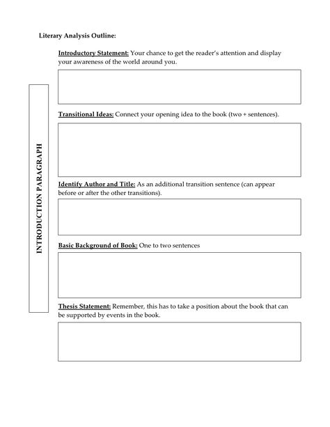 literary-analysis-outline by Diane  via Slideshare Persuasive Essay Outline, Book Analysis, Argumentative Essay Outline, Rhetorical Analysis Essay, Essay Outline Template, Literary Analysis Essay, Writing Conclusions, Literary Essay, Rhetorical Analysis