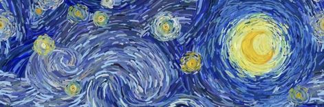 Math Notion Cover, Starry Night Wallpaper, Layout Twitter, Pastel Clouds, Immersive Art, Tablet Wallpaper, Starry Night Van Gogh, Twitter Headers, Level 5