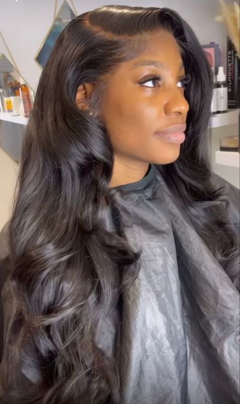 Frontal Wig Hairstyles, Frontal Hairstyles, Body Wave Hair, Front Lace Wigs Human Hair, Side Part, Baddie Hairstyles, Hair Waves, Frontal Wigs, Hair Cut