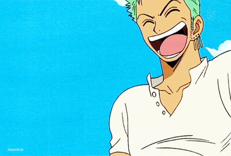 Roronoa Zoro Gif, Zoro Gif, One Piece Zoro, Zoro Roronoa, One Piece Gif, Watch One Piece, Happy Gif, One Piece Funny, Zoro One Piece