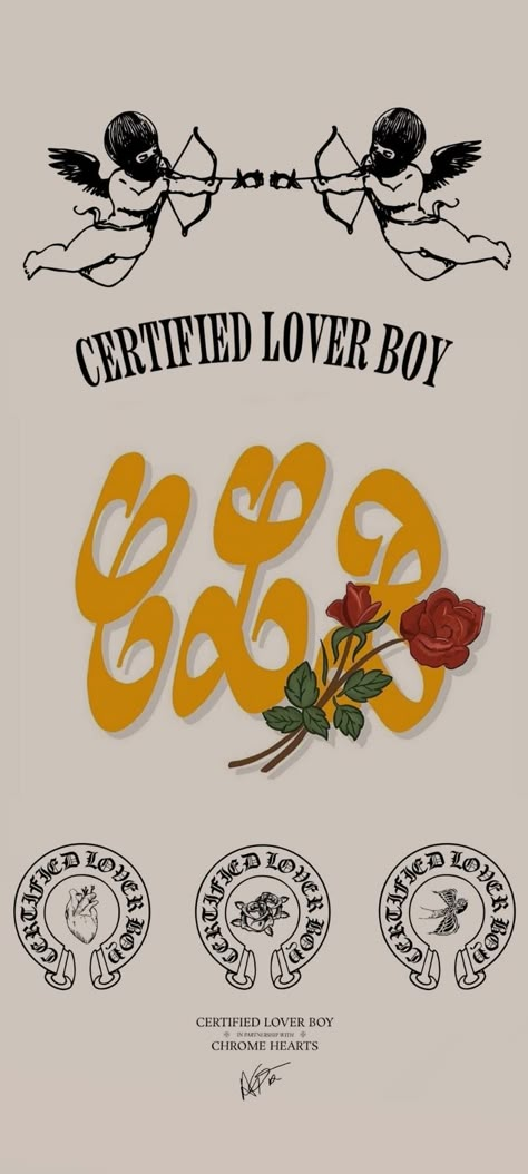 Drake Certified Lover Boy Wallpaper, Drake Related Tattoos, Ovo Drake Logo, Ovo Tattoo Drake, Lover Boy Tattoo, Drake Inspired Tattoos, Certified Lover Boy Wallpaper, Drake Header, Drake Artwork