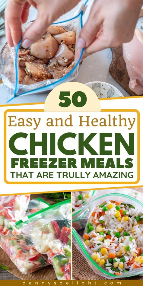 Chicken Thigh Freezer Meals Make Ahead, Meal Prep And Freeze, Freezable Make Ahead Meals, Chicken Freezer Meals Make Ahead Healthy, Chicken Dump Freezer Meals, Freezer Meals In A Bag, Chicken Meal Prep Freezer, Prep Ahead Chicken Dinners, Heart Healthy Recipes Freezer Meals