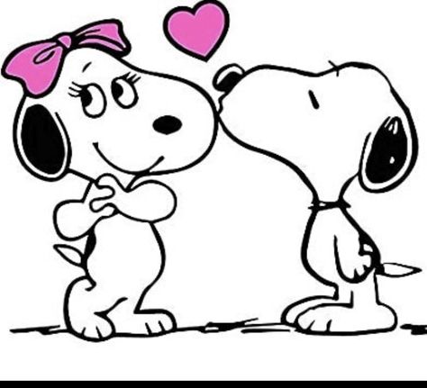 Snoopy Drawing Cute, Cute Love Things To Draw, Matching Snoopy Pfp, Snoopy Matching Pfp, Couple Cartoon Pictures, Charlie Brown Wallpaper, Snoopy Drawing, Cute Snoopy, Woodstock Snoopy