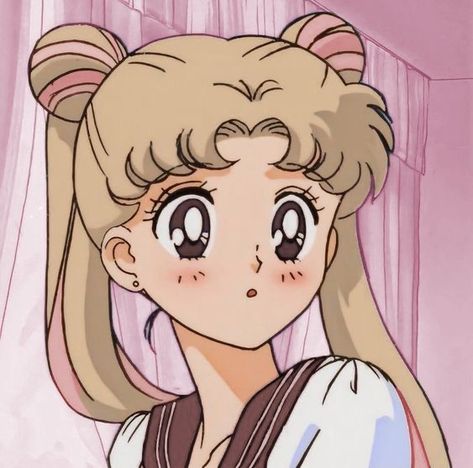 A girl with blonde hair and brown eyes in ponytails  , long hair called sailor moon cute picture Semi Realism, Art House, Cartoon Style, Realism, A Dream, Sailor Moon, Moon, Hair, Anime