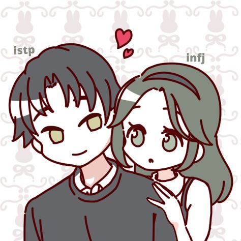 Infj Istp Couple, Infj X Istp Couple, Istp Infj Relationships, Infj X Istp, Infj Istp, Istp Infj, Mbti Core, Infj Ships, Infj Meme