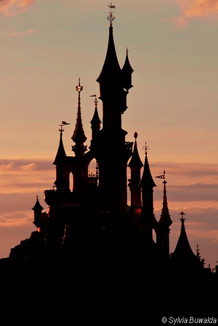 Sleeping Beauty's Castle in Disneyland Park silhouette. Castle Sillouhette, Maleficent Castle, Sleeping Beauty Silhouette, Annabell Lee, Midevil Castle, Library Mural, Disney Castle Silhouette, Disneyland Paris Castle, Chateau Disney