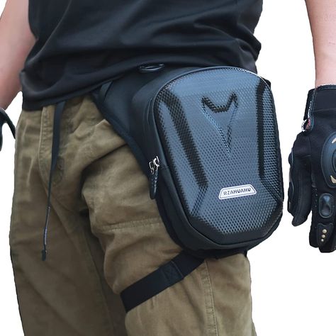 Motorcycle Waist Pack Drop Leg Bags Men Women Bike Riding Cycling Tactical Thigh Fanny Pouch Phone Storage Hip Bag Motorcycle Accessories Kit Available as Satchel Motorcycle Bag, Pack Bag, Leg Bag, Tactical Bag, Side Bag, Sepeda Motor, Bike Bag, Side Bags, Phone Purse