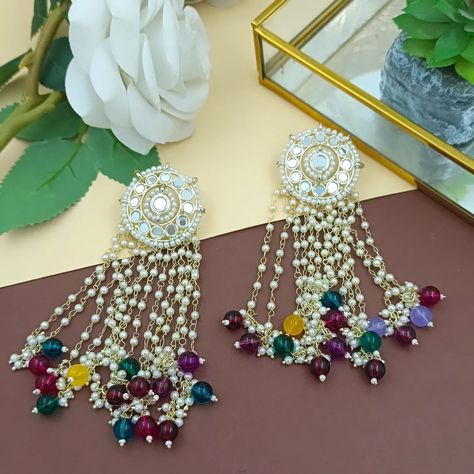 Complete your look with our trendy and affordable jewelry pieces. Grab yours today!" Jewellery, jhumka, wedding, fashion, kundan, polki, multicolour earrings, necklace , #jewelryaddict #jewelryobsessed #jewelrylovers #jewelryfashion #handmadejewelry #jewelrydesign #viral #reels #Trendsandfashion Multicolour Earrings, Viral Reels, Wedding Fashion, Affordable Jewelry, Jewelry Pieces, Handmade Jewelry, Jewelry Design, Fashion Jewelry, Quick Saves