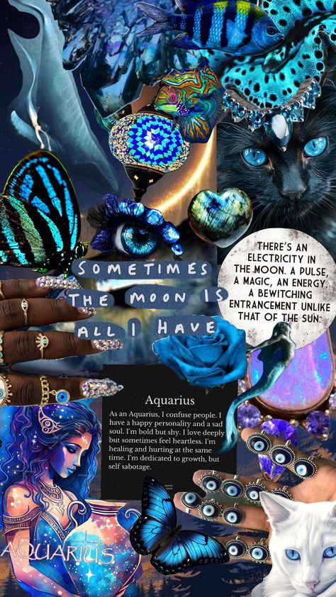 #Aquarius #Aquariusaesthetic #blueaesthetic #Aqua #moonchild Aquarius Mood Board, Aquarius Aesthetic Wallpaper, Aquarius Core Aesthetic, Aquarius Wallpaper, Aquarius Lover, Aquarius Energy, True Aesthetic, Aquarius Aesthetic, Aquarius Life