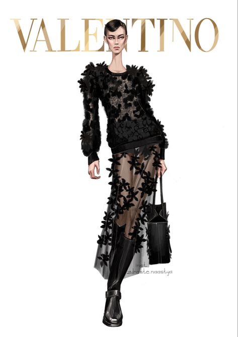 Fashion illustration for brand “Valentino”, Fall 2024 Ready-to-Wear #fashionillustration #fashion #fashionweek #fashioninspiration #drawing #sketch #valentino Drawing Sketch, Fall 2024, Fashion Sketches, Fashion Drawing, Fashion Ideas, Fashion Illustration, Ready To Wear, Career, Fashion Week