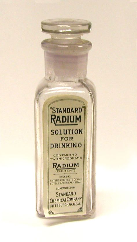 Vintage Medicine Bottle, Antique Medicine Bottles, Old Medicine Bottles, Radium Girls, Medicine Bottle, Apothecary Bottles, Vintage Medical, Medicine Bottles, Antique Bottles