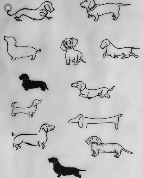 Pin by Maryline Mirabel on Dachshunds Pattern - Wallpaper 1 | Dachshund tattoo, Dog tattoos, Dog tattoo Small Tattoos Daschund, Dachshund Dog Tattoo Ideas, Dog Tattoo Ideas Dachshund, Cute Dachshund Tattoo, Weenie Dog Tattoo Dachshund, Small Weenie Dog Tattoos, Dachshund Dog Tattoo, Dashound Drawings, Dog Tattoo Dachshund