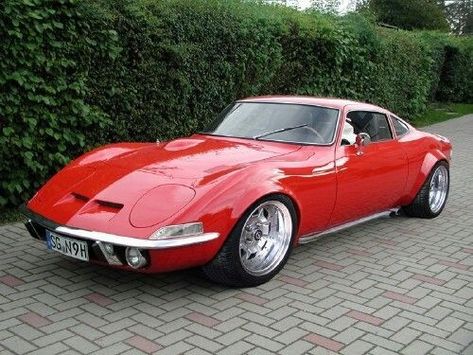 Custom Opel GT Opel Gt, Volkswagen Karmann Ghia, Gt Cars, Foose, Classic Sports Cars, Modified Cars, Amazing Cars, Whips, Hot Cars