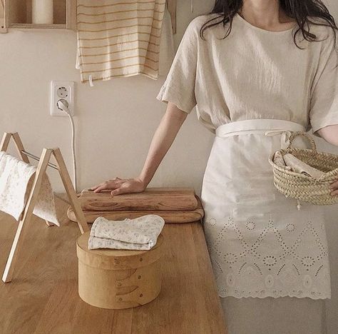 Korean Housewife, Vlogger Aesthetic, Poet Shirt, Closet Colors, Cream Aesthetic, Instagram Feed Inspiration, Korean Aesthetic, Beige Aesthetic, Korea Fashion