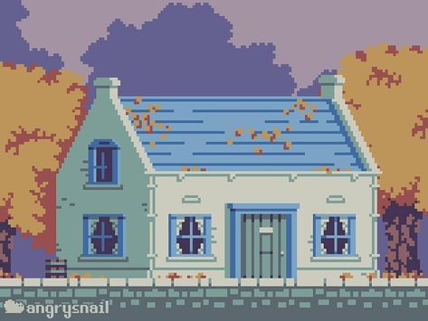 #pixelart #environmentdesign #gameart #8bit #pixelartist #pixelated #pixels #gamesprite #illustration #gamedev #ドット絵 pixelart пиксельарт ドット絵 pixelartist Game House, Pixel Art Landscape, Pixel Game, Pixel Art Background, Cool Pixel Art, Pix Art, Pixel Art Games, Low Poly Art, Pixel Games