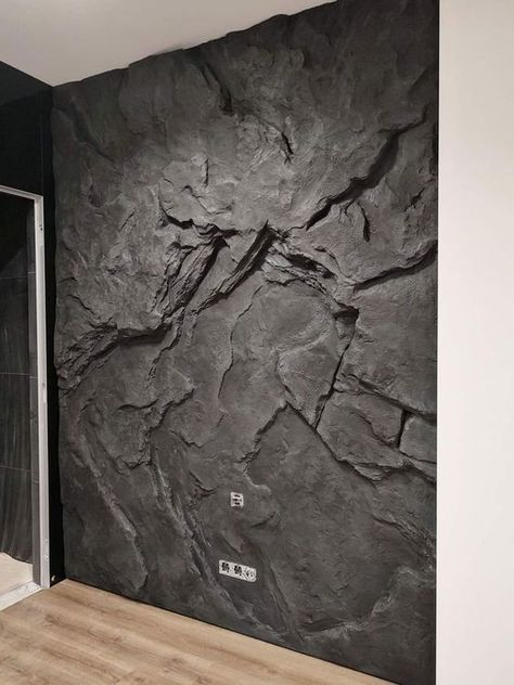 Our Wall Effect will give your place the perfect vibes and make it special! Let’s give your place a new kick in decor! You can visit our showroom at Abdel Aziz El Sallab Mall - South Teseen St- Fifth Settlement Or contact us on 01023955538 Rock Wall Living Room, Rock Wall Texture, Hand Painted Wall Mural, Hand Painted Wall Murals, Painted Wall Mural, Painted Wall Murals, Fireplaces Layout, Faux Stone Walls, New Cairo