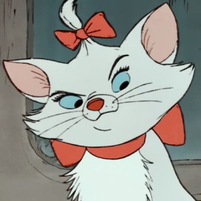 Berlioz Aristocats, Marie The Aristocats, Marie Cat, Disney Cats, Doraemon Cartoon, The Aristocats, Disney Icons, Pfp Ideas, Fav Characters