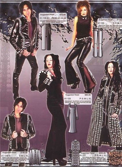 winter 2001 lip service catalog 2000s goth culture punk clothing magazine spread grunge y2k fashion aesthetic alternative inspo 2000s Goth Fashion, Service Catalog, Lip Service Clothing, Clothing Catalog, Lip Service, Punk Outfits, Fashion Catalogue, Alt Fashion