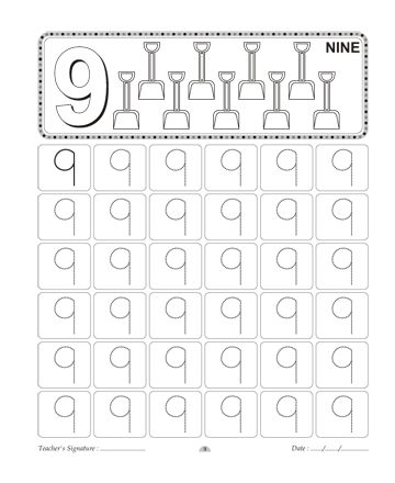 Number Writing 9 Sheet Number 9 Worksheet, Trace Worksheet, Worksheet For Preschool, Preschool Tracing, Letter Tracing Worksheets, Tracing Worksheets Preschool, Preschool Coloring Pages, Free Kindergarten Worksheets, Alphabet Tracing Worksheets