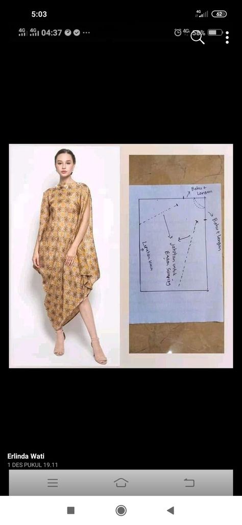 Pola Kaftan Drapery, Pola Kaftan Dress Patterns, Kaftan Dress Modern Pattern, Pola Kaftan, Pola Dress, Pola Blus, Diy Belt For Dresses, Abaya Pattern, Kaftan Pattern