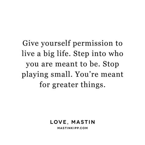 Stop Playing Small Stop Playing Small Quotes, Playing Small Quotes, Grit Grace, Energy Vibes, Relationships Are Hard, Small Quotes, Work Quotes Inspirational, Forever Quotes, Boss Life