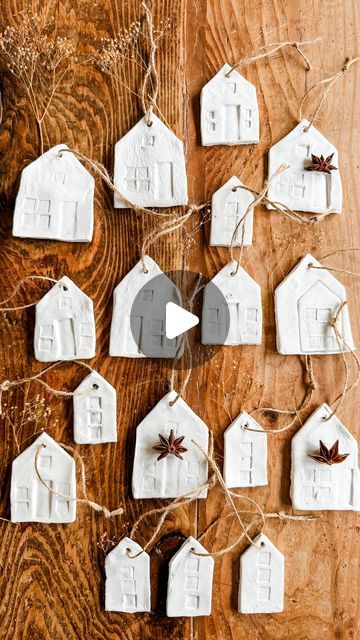 Crafty Ornaments, House Tree, We Are Back, Shaped Cookie, Scandinavian Home, Lovely Things, Homemade Christmas, Ornaments Diy, A Thing