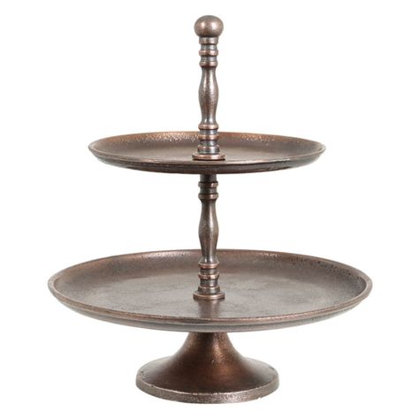 2 Tier Cake Stand, 2 Tier Cake, Two Tier Cake, Tier Cake, Designer Home, Crab Cakes, Tiered Cake Stand, Antique Copper, Cake Stand