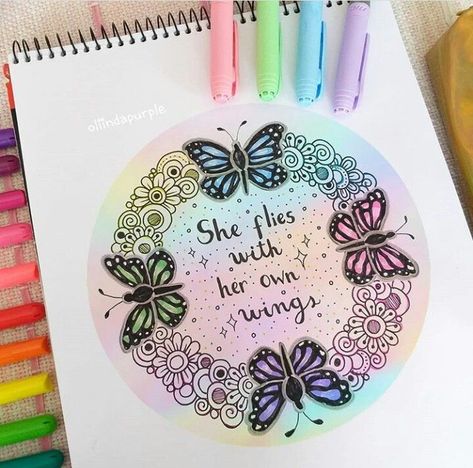 Mandala Aesthetic Drawing, New Mandala Art Design, Cute Mandala Art With Quotes, Mandala Quotes Inspirational, Aesthetic Mandala Art With Quotes, Quotes Art Drawing, Mandala Drawing With Quotes, Mandala Art With Quotes, Cute Mandala Art