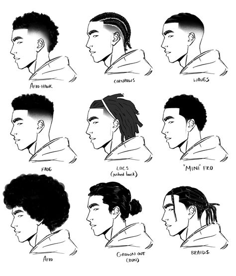 Guerriero Samurai, Haircut Long, Hair Sketch, Image Swag, Black Men Hairstyles, Diamond Face, Men's Haircut, 캐릭터 드로잉, Black Characters