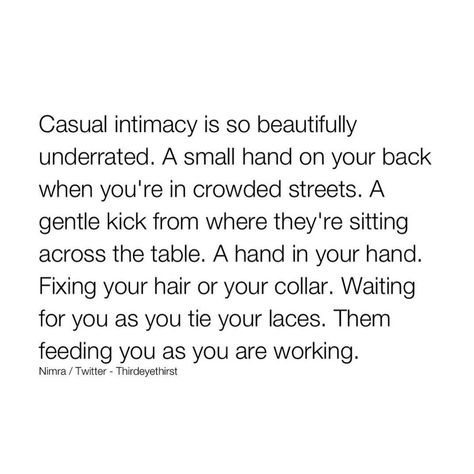 I think maybe love isn’t made up of grand gestures or explosive displays but that it’s made up of the little things. The little things that… | Instagram Grand Gestures Of Love, Casual Intimacy, Gestures Of Love, Maybe Love, I Care, The Little Things, Third Eye, Little Things, Things That