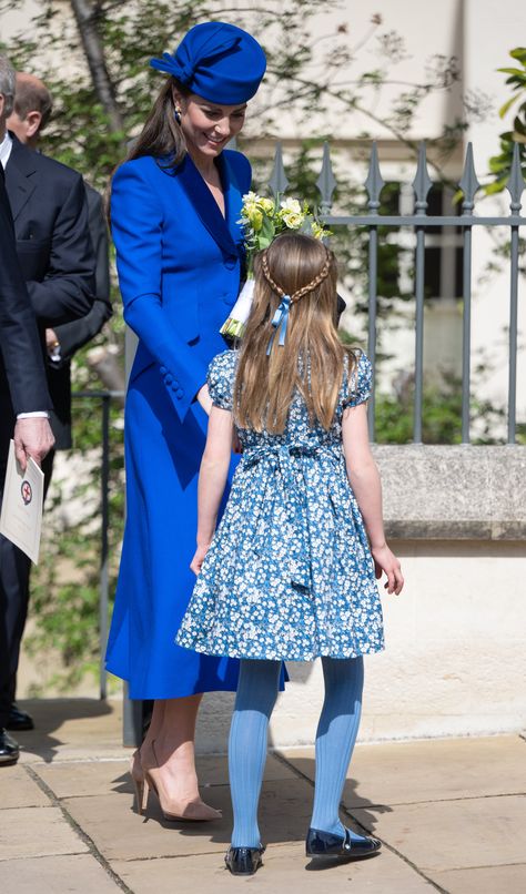 Body Language Expert Notices a “Turning Point” in the Relationship Between Princess Kate and Her Daughter, Princess Charlotte | Marie Claire Kate Middleton Daughter, Princess Charlotte Dresses, Windsor England, Chic Loungewear, Princess Katherine, Kate Middleton Outfits, Catherine Middleton, Family Fashion, Duchess Kate