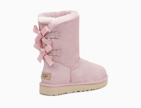 Ugg Boots With Bows, Ugg Bailey Boots, Pink Ugg Boots, Ugh Boots, Uggs With Bows, Ugg Store, Bailey Bow Uggs, Bow Boots, Bailey Bow