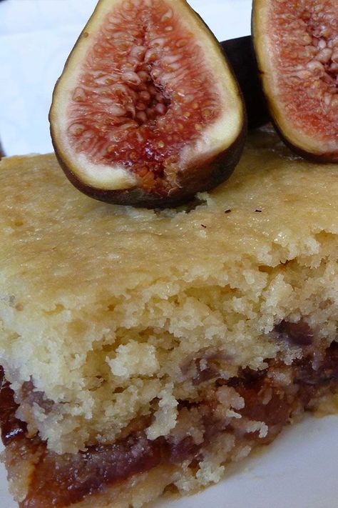 Fig Dessert Recipes, Fresh Fig Cake Recipe, Fig Recipes Dessert, Fig Cake Recipe, Fig Dessert, Fig Bread, Fig Preserves, Fig Cake, Fig Recipes