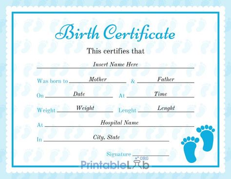 Certificate Sample, Birth Certificate Online, Fake Birth Certificate, Kindergarten Diploma, Certificate Maker, Fake Pregnancy, Ap Psychology, Certificate Format, The Kelly Family