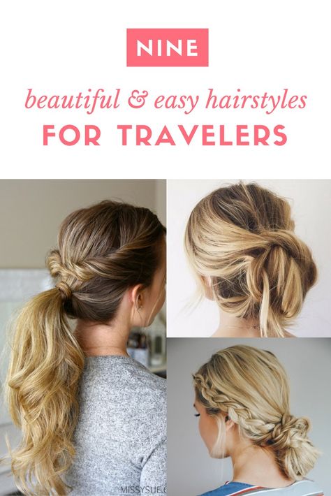 9 Easy Beach Hairstyles For Your Next Vacation Easy Beach Hairstyles, Easy Hairstyles For Kids, Vacation Hairstyles, Travel Hairstyles, Beach Hairstyles For Long Hair, Beach Hairstyles Medium, Pool Hairstyles, Summer Hairstyles For Medium Hair, Easy Summer Hairstyles