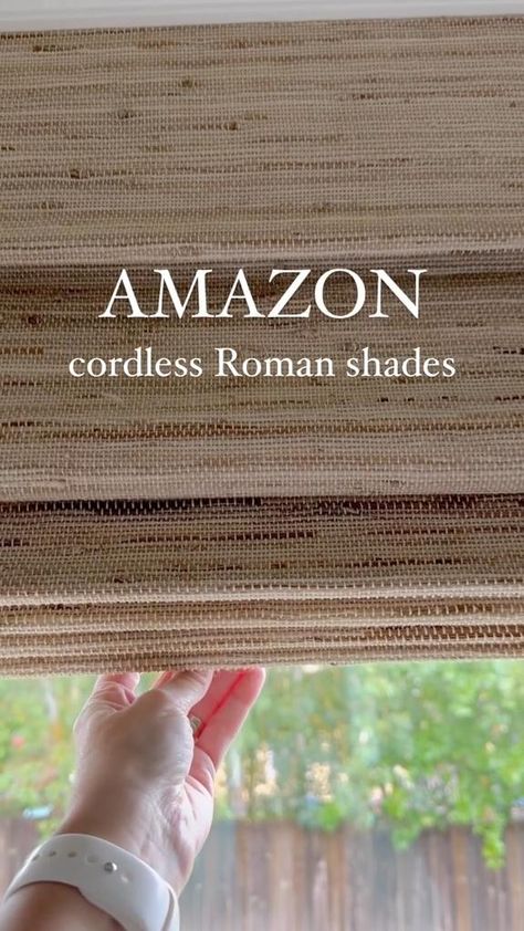 Snow series cordless ramie Roman shade:  Made from 100% high-quality Ramie, 888gsm Natural texture for a soothing atmosphere Cordless design for safety and easy operation Blocks harmful UV rays while allowing natural light Options for privacy cotton or blackout liners Inside mount with no-punch accessories included Outside mount options with additional side covers Suitable for indoor use only; avoid moist environments Beige Blinds Living Room, Outside Mount Roman Shades Living Room, Bathroom Shades Window, Wood Roman Shades With Curtains, Natural Woven Roman Shades, Soft Roman Shades Outside Mount, Natural Roller Blinds, Modern Window Shades, Blind For Windows