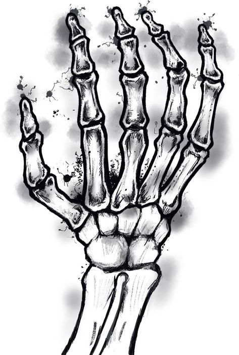 Skeleton Hand Pen and Ink. Ipad pro #skeletonhand #hand #drawing #ipadpro #penandink #illustration #tattoodesign #skeleton #sketch Skeleton Hand Design, Bone Hand Tattoo Drawing, Hand Tattoos Easy To Draw, Hand Skeleton Sketch, Skeleton Hand Tattoo Stencil, Skeleton Hand Tattoo Design, Hand Tattoo Drawing, Skull Hand Drawing, Skeleton Tattoo Design