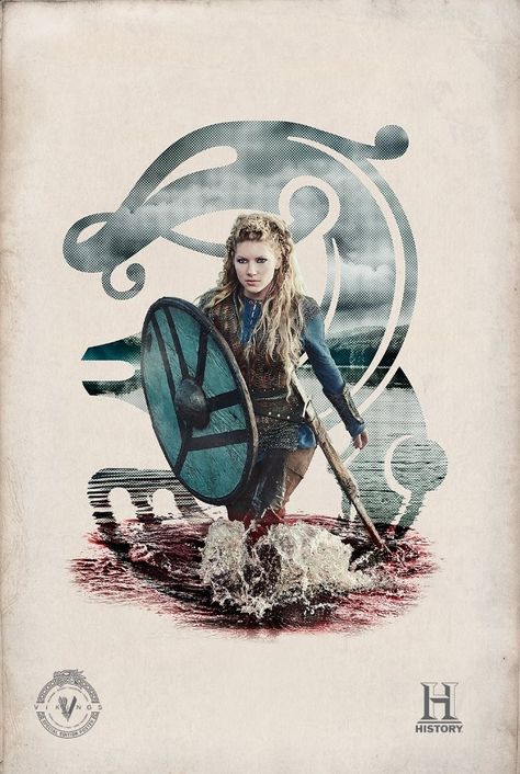 Vikings Lagertha, Viking Warrior Woman, Vikings Tattoo, Vikings Ragnar, Viking Life, Vikings Tv, Strange History, Viking Symbols, Mary Shelley