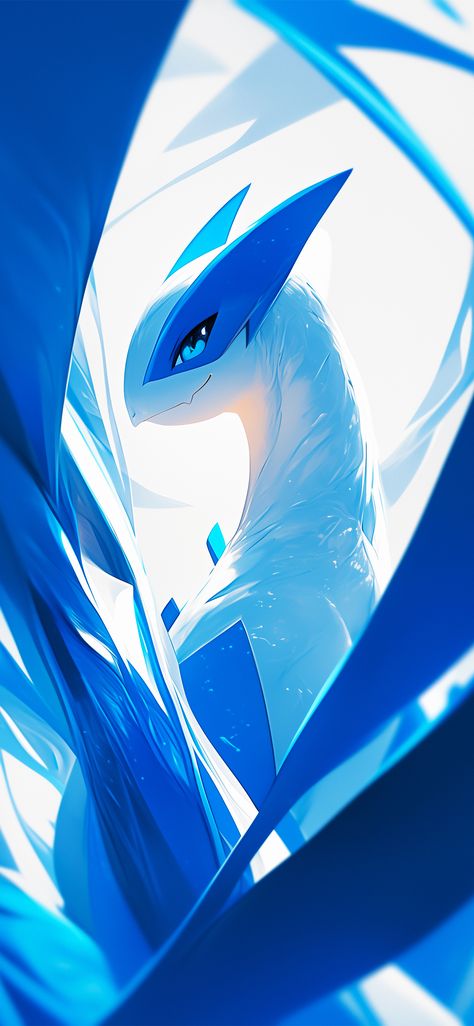 Pokemon Lugia, Pokemon Backgrounds, Batman Wallpaper, Pokemon Wallpaper, Pokemon Teams, Pokémon Art, Wallpapers Iphone, Catch Em All, Pokemon Art