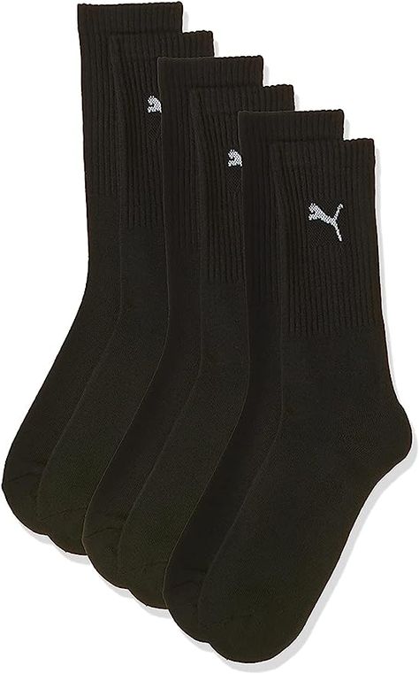 PUMA Socks (Pack of 3) Puma Socks, Puma Store, Sports Socks Women, Mens Sports Socks, Puma Sport, Puma Cat, Sock Packs, Shopping Deals, Men's Socks